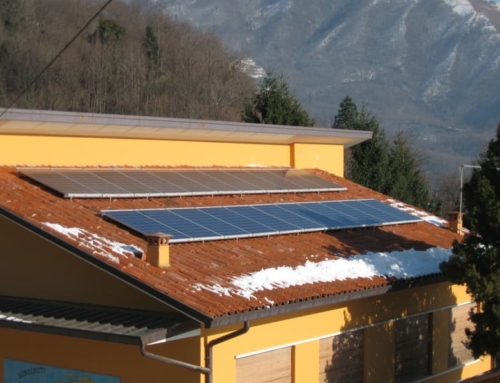 Impianto fotovoltaico scuola materna